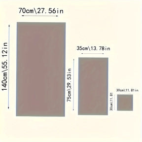 Conjunto de 12 Toalhas de Cor Sólida, 4 Toalhas de Banho & 4 Toalhas de Banho & 4 Toalhas Quadradas, Toalhas de Microfibra